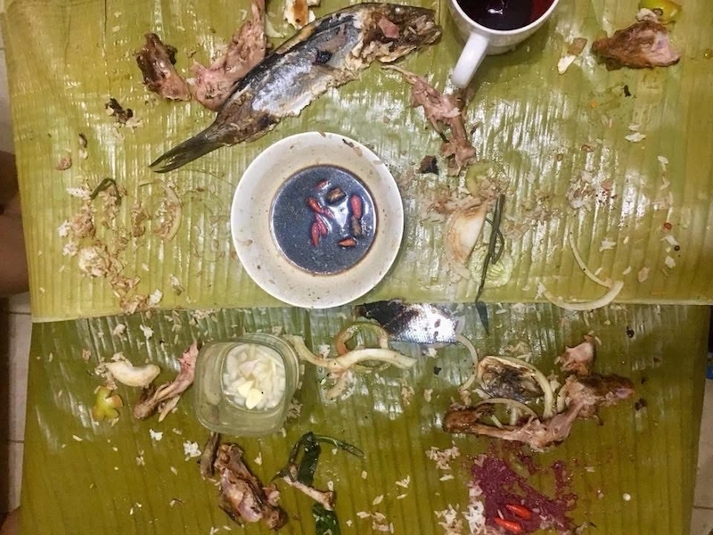 After boodle fight