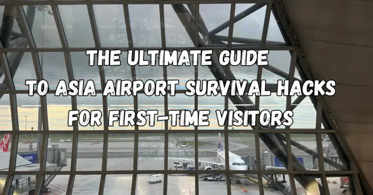 Airports in Asia survival guide