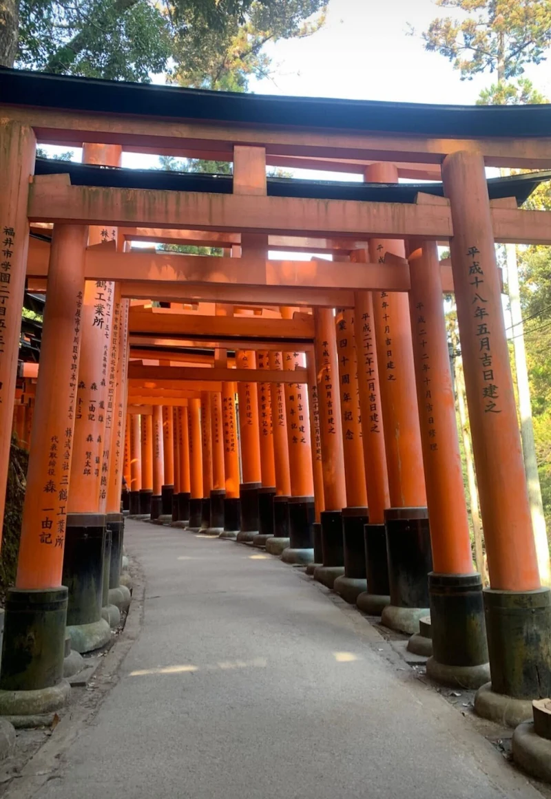 Thousand Torii Gates in Kyoto