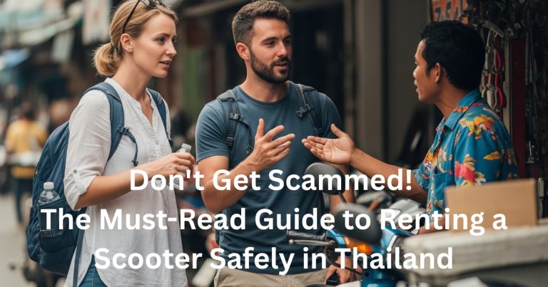 Don’t Get Scammed! The Must-Read Guide to Renting a Scooter Safely in Thailand