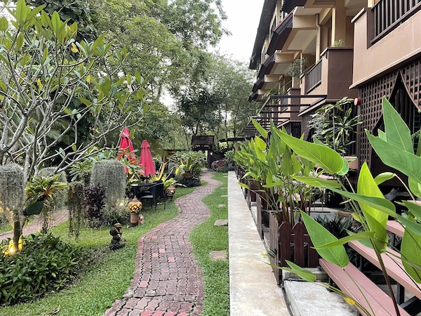 Apartments with a garden in Chiang Mai