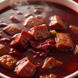 Pig's blood soup