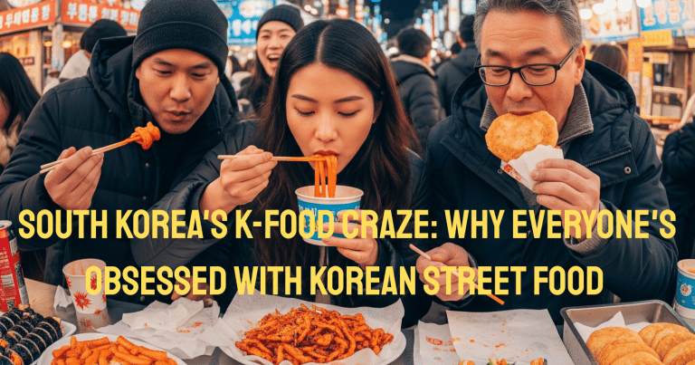 South Korea’s K-Food Craze: Why Everyone’s Obsessed with Korean Street Food (and Where to Find It)