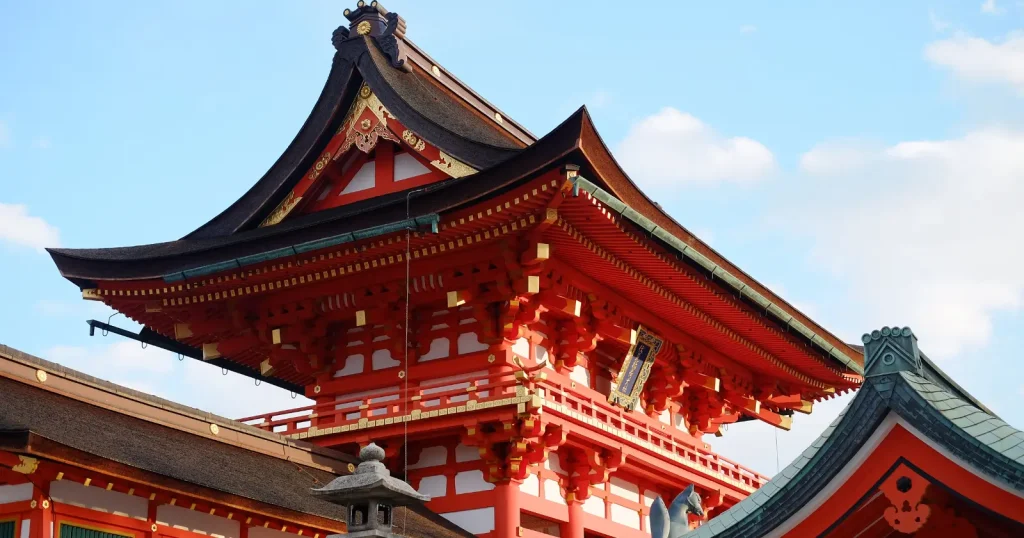 A temple in Japan