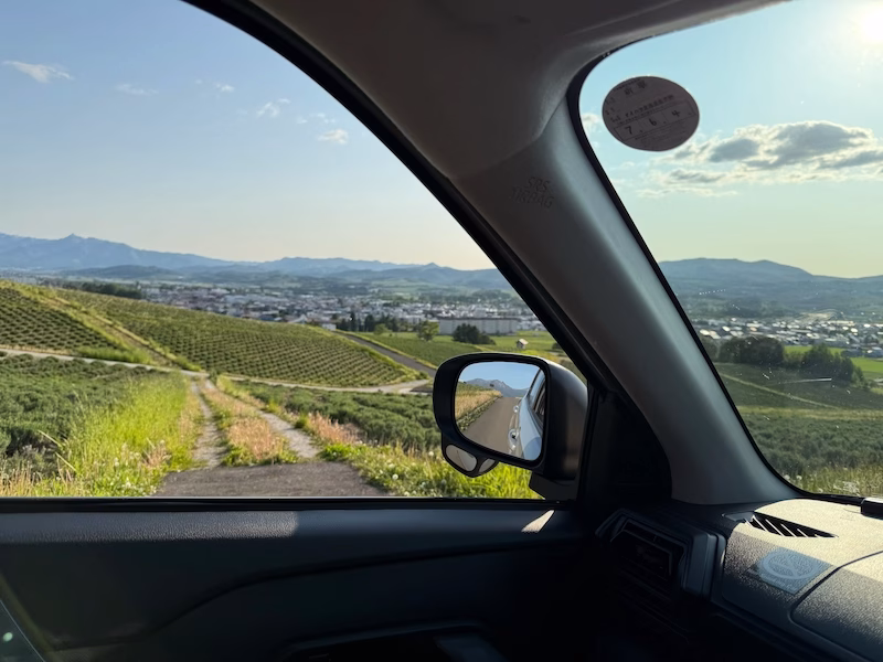 Drive from Furano to Asahidake