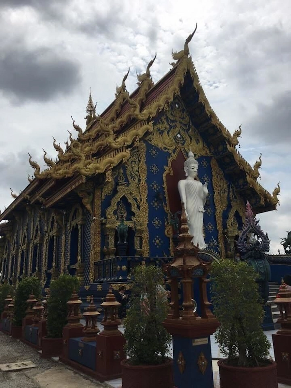 Outside view of Blue Temple