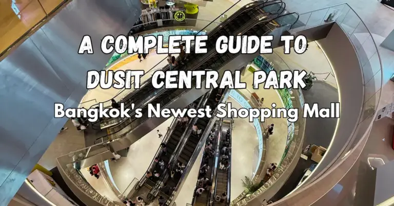 Dusit Central Park: The New Mall with a Massive Rooftop Park in the Heart of Bangkok