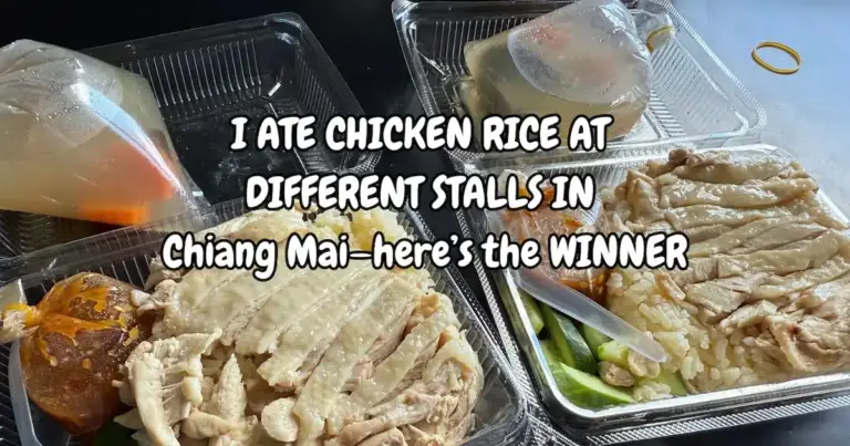 The Hunt for Chiang Mai’s Best Hainanese Chicken Rice