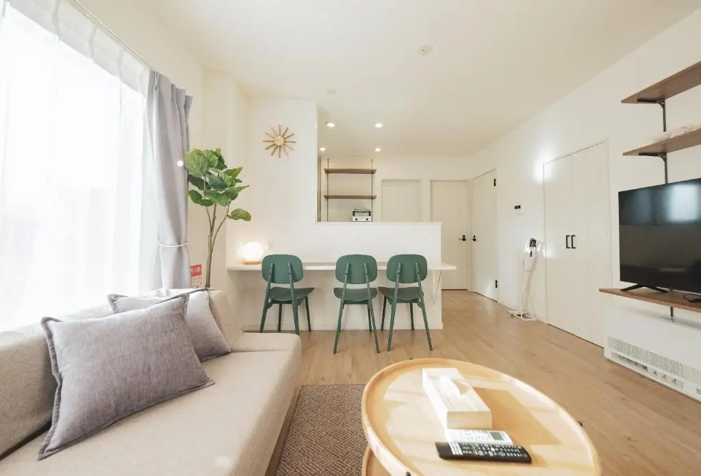 Furano Ezo Murasaki B apartment interior Hokkaido Japan